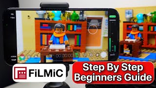 Beginners Guide to Filmic Pro  Step by Step Tutorial ALL Settings explained [upl. by Spillihp]