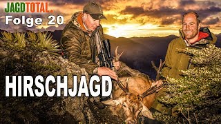 HIRSCHJAGD  Der Brunfthirsch  JAGD TOTAL Folge 20 [upl. by Valenza]