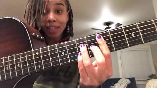 HER Best Part ft Daniel CaesarGUITAR LESSON [upl. by Kowtko]