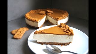 Cheesecake spéculoos sans cuisson [upl. by Orvas657]