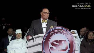 Minister Louis Farrakhans Saviours Day 2019 Keynote Address [upl. by Lowenstein]