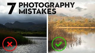 7 PHOTOGRAPHY MISTAKES I see all the time [upl. by Brigitta]