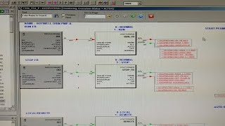 Motor start stop logic in Honeywell DCS Logic explanation amp Practical demonstration [upl. by Etana617]