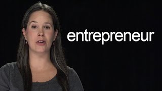 How to Say Entrepreneur – American English [upl. by Cj]