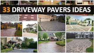 33 Driveway Pavers Ideas  DecoNatic [upl. by Sarazen]