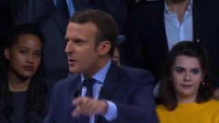 Extrait du discours d’Emmanuel Macron à la Porte de Versailles [upl. by Maillliw758]