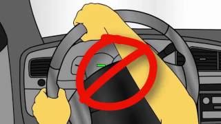 How to Free a Locked Steering Wheel [upl. by Yessak]