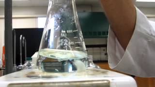 Lab Demo  Demonstration of the ColorpH Range of Bromocresol Green [upl. by Ahseiyt]