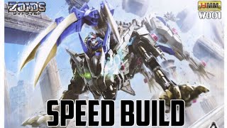 HMM WILD LIGER ZOIDS SPEED BUILD  HMMワイルドライガーが組み立てます [upl. by Riocard]