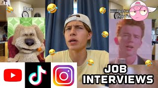 job interview Compilation 3 TRY NOT TO LAUGH jgglsofficial [upl. by Thayer]