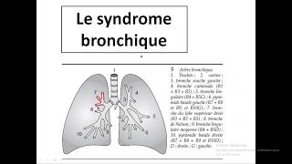 syndrome BRONCHIQUE 01 [upl. by Peyter949]