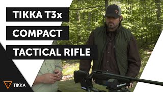 Tikka T3x Compact Tactical Rifle with Nate Hosie [upl. by Kissie]