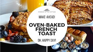 The best OVENBAKED FRENCH TOAST recipe [upl. by June]