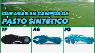 FÚTBOL EN PASTO SINTÉTICO ¿QUE CALZADO USAR  EVITA LESIONES [upl. by Ardnuhsed194]