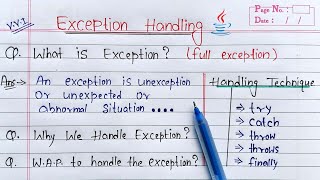 Exception Handling in Java  ArithmeticException [upl. by Studley]