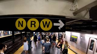 ⁴ᴷ The Busiest NYC Subway Station Times Square–42nd StreetPort Authority Bus Terminal [upl. by Maddy112]