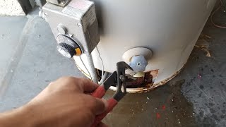 Water Heater Leak Repair EASY [upl. by Helfant]