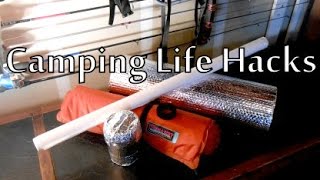 3 Camping Life Hacks Hardware Store RePurposing [upl. by Armahs]