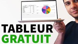 Comment suivre ses gains en bourse Tableur à Dividendes GRATUIT [upl. by Groeg679]