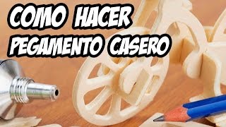 Como hacer pegamento casero  Engrudo [upl. by Chessa5]