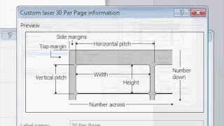 How To Make Custom Label Templates In Microsoft Word [upl. by Sacken]