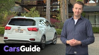 Kia Sorento 2018 review first drive video [upl. by Yvette]