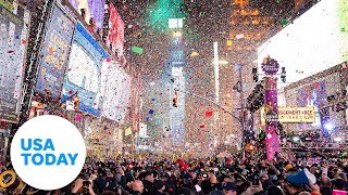 Happy New Year Watch cities around the world ring in 2020  USA TODAY [upl. by Aisyat]