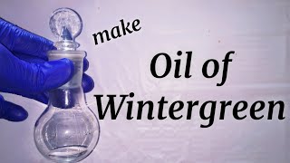 Methyl Salicylate  Organic Synthesis Oil of Wintergreen [upl. by Marou]