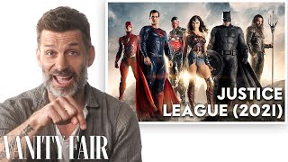 Zack Snyder Breaks Down His Career from Watchmen to Justice League  Vanity Fair [upl. by Rhoda]