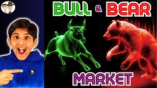 What are a Bull amp Bear Market A Simple Explanation for Kids and Beginners [upl. by Gunther778]