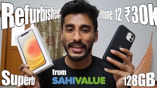 UNOPENED iPhone 12 128GB Unboxing from Sahivalue at ₹30k [upl. by Engelbert57]