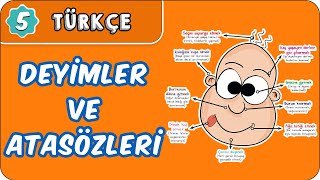 Deyimler ve Atasözleri  5 Sınıf Türkçe evokul Kampı [upl. by Ennayllek]