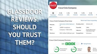 Should You Trust Glassdoor Company Reviews When Considering a New Job [upl. by Ahcim]