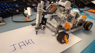 IL ROBOT LEGO CHE SCRIVE prototipo [upl. by Teraj]