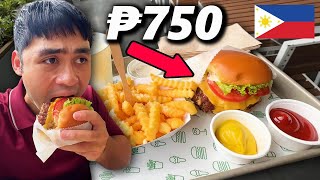 Eating ₱750 Burger amp HUGE Donuts in BGC A Day in My Life The Chui Show [upl. by Aiekal]