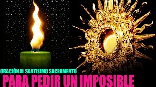 Oración Poderosa a los 7 salmos del santísimo sacramento para peticiones urgentes y extremas [upl. by Euqina]