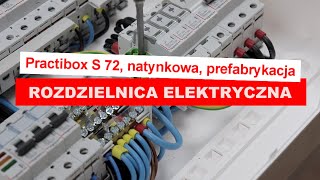 Rozdzielnica PRACTIBOX S 72 natynkowa prefabrykacja  skrzynka elektryczna [upl. by Anelis]