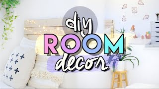 DIY ROOM DECOR MAKEOVER Room Makeover Part 3  JENerationDIY [upl. by Hahseram]