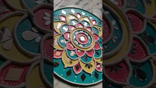 Lippan Artwork  Indian Artwork  Fevicryl Hobby Ideas [upl. by Tryck29]