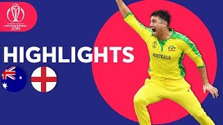 Finch amp Starc Star at Lords  Australia vs England  Match Highlights  ICC Cricket World Cup 2019 [upl. by Vincent]