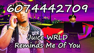 Juice WRLD Roblox Radio CodesIDs [upl. by Fisken]