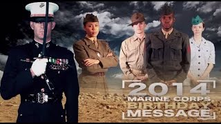 2014 Marine Corps Birthday Message [upl. by Yzmar]