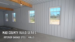 Garage Interior  Steel Walls [upl. by Pleione131]