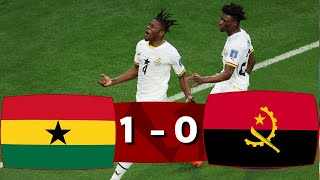 GHANA VS ANGOLA 10 TODAY 23032023 [upl. by Yrret]