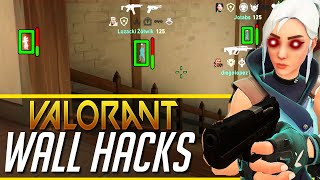 This Is How Valorant Hacks Work Wall Hack Aim bot  More  Valorant [upl. by Nesnaj]