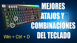 Mejores Atajos y Combinaciones del Teclado Windows 10 Computacion Basica adultos [upl. by Ahsiuq]