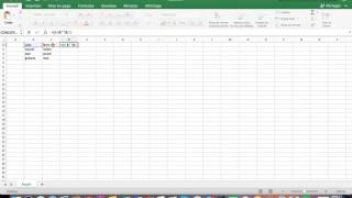 fusionner colonne excel [upl. by Htinnek]