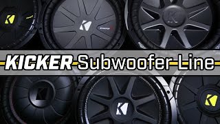 Entire Kicker Subwoofer Line [upl. by Odlaumor]