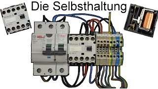 Schützschaltung  Selbsthaltung [upl. by Sigismundo]