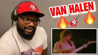 Van Halen  Eruption Guitar Solo  REACTION [upl. by Cock]